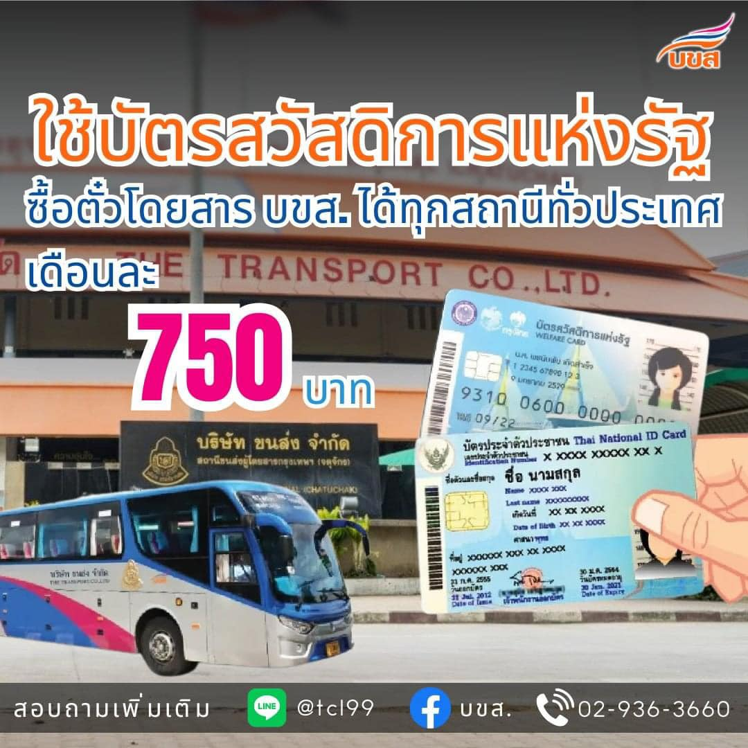 ห้ามพลาด! ใช้สิทธิ์ สำหรับผู้ถือบัตรสวัสดิการแห่งรัฐ